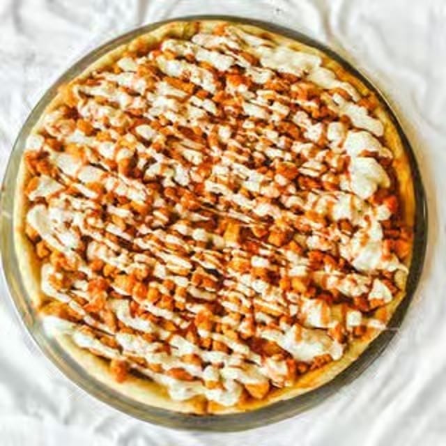 Buffalo Chicken Gluten Free Pizza.