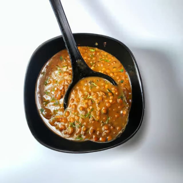 Homemade Lentil Soup.
