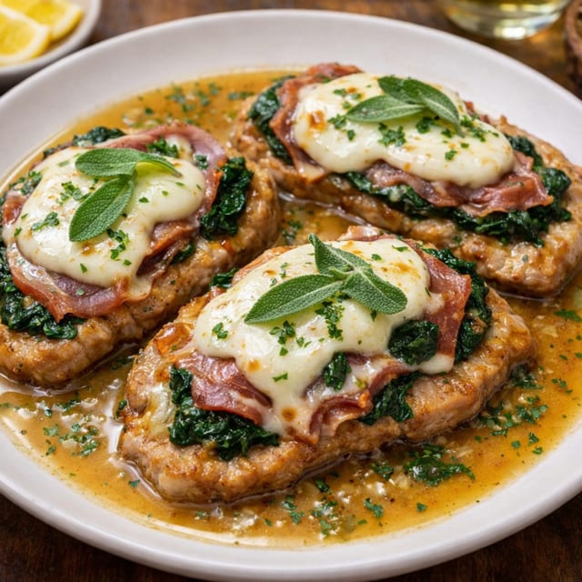 Veal Saltimbocca.