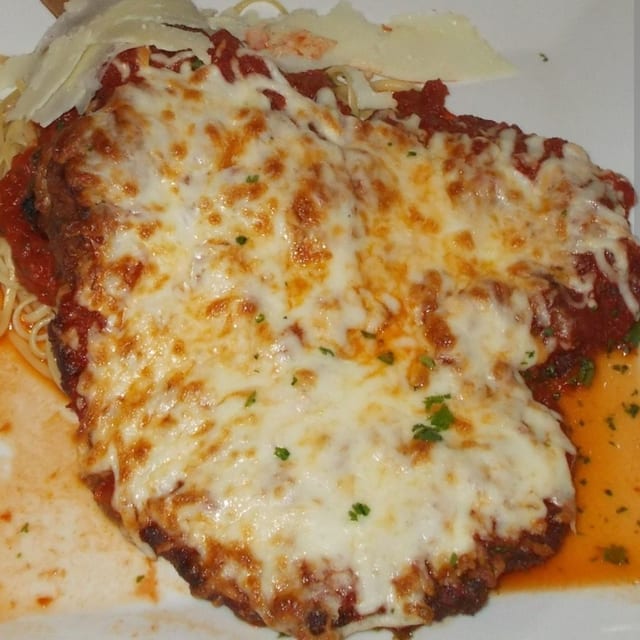 Veal Parmigiana.