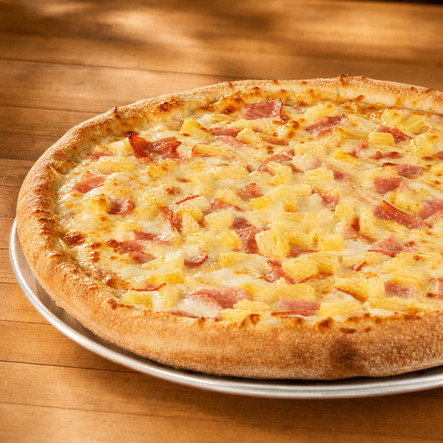 Hawaiian Gluten Free Pizza.