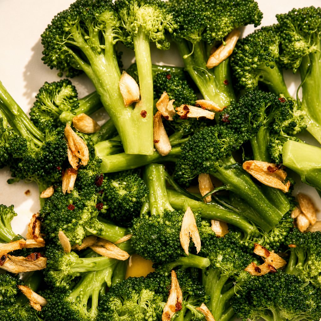 Sauteed Broccoli.
