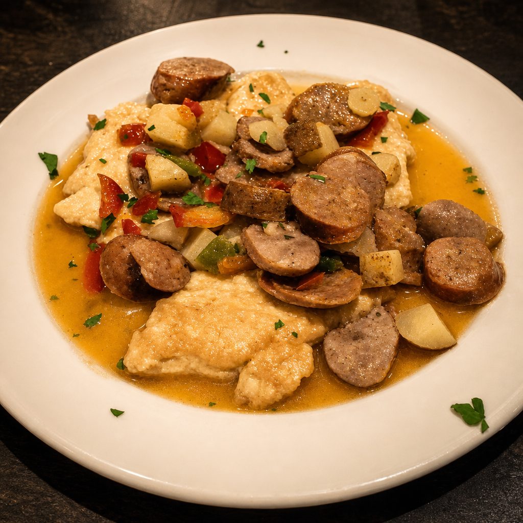 Chicken Scarpiello.