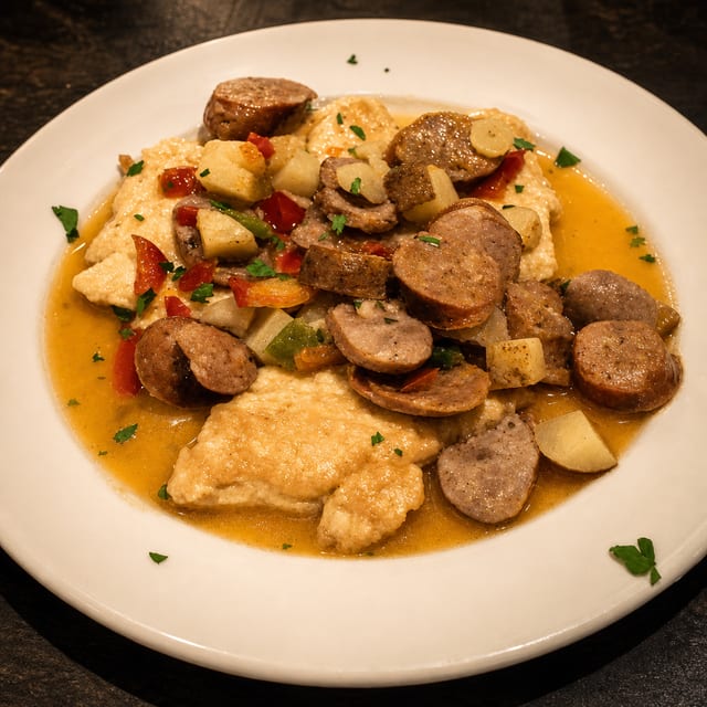 Chicken Scarpiello.