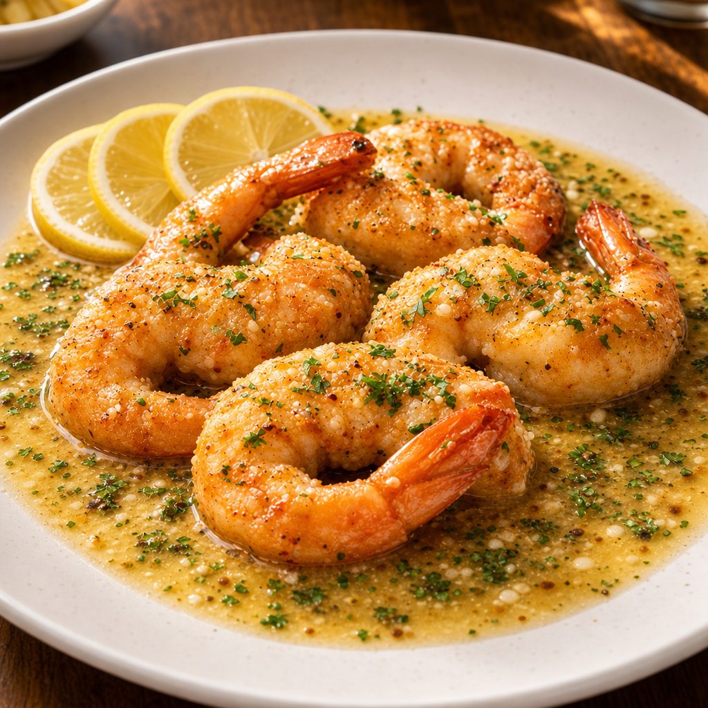 Shrimp Francese.