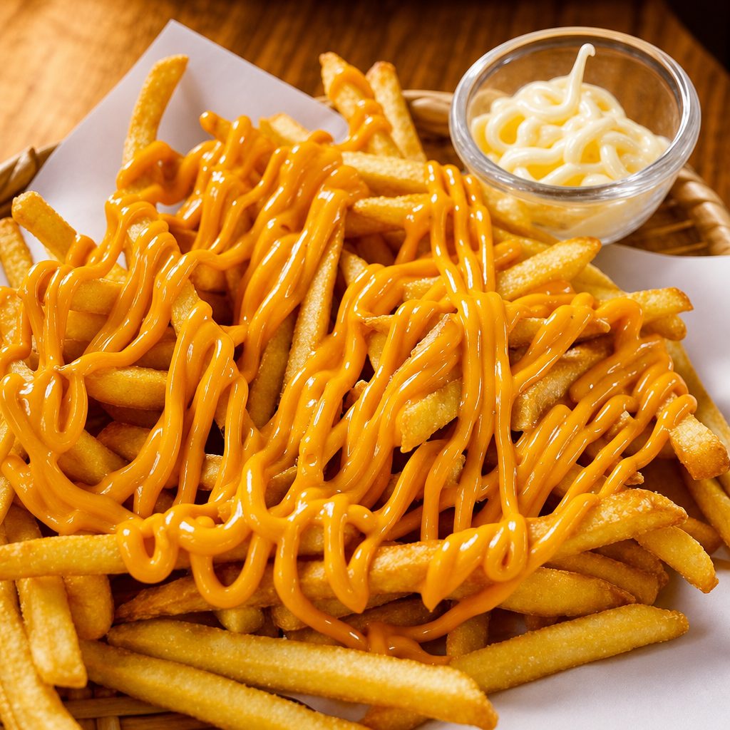French Fries with Cheese.