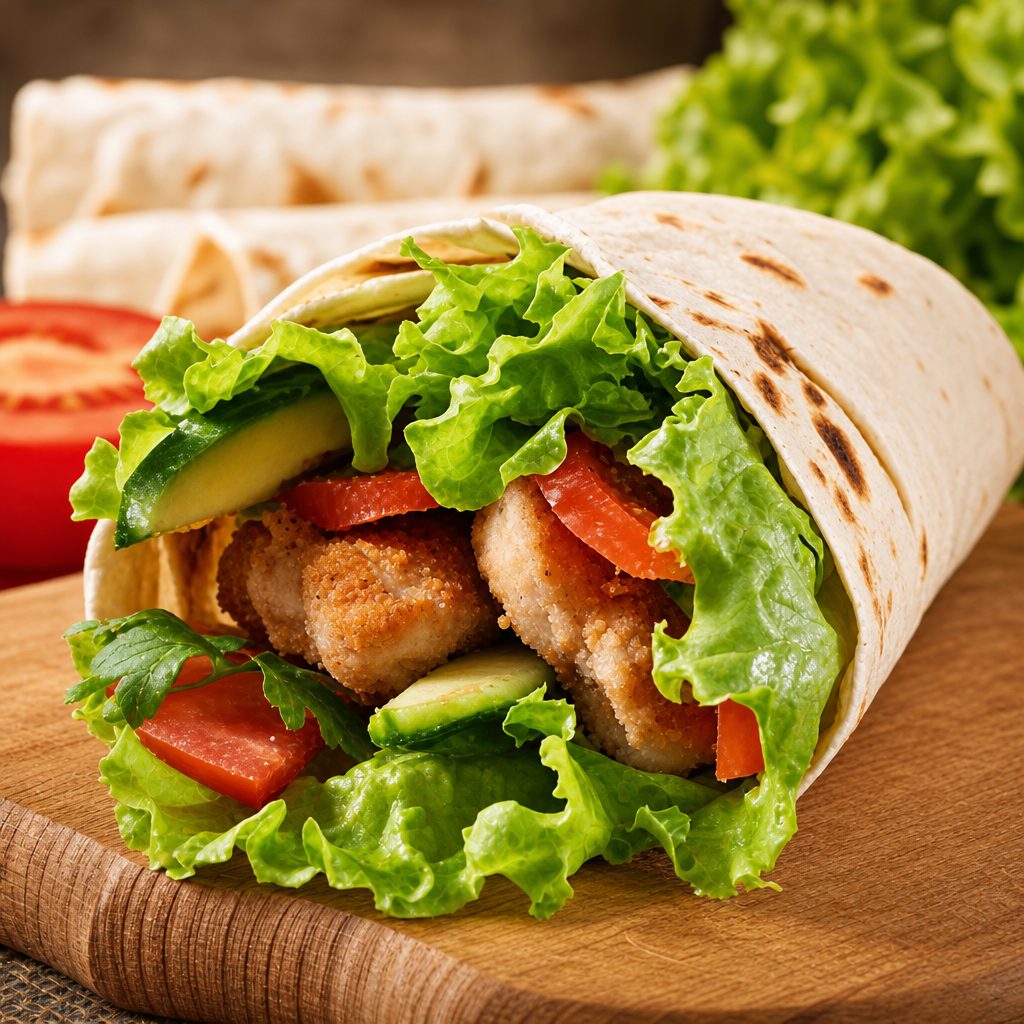 Grilled Chicken Wrap.
